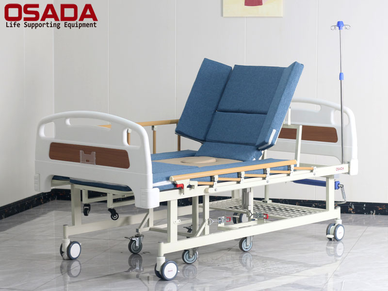 Giường bệnh nhân tách xe lăn chính hãng OSADA sd-37xl